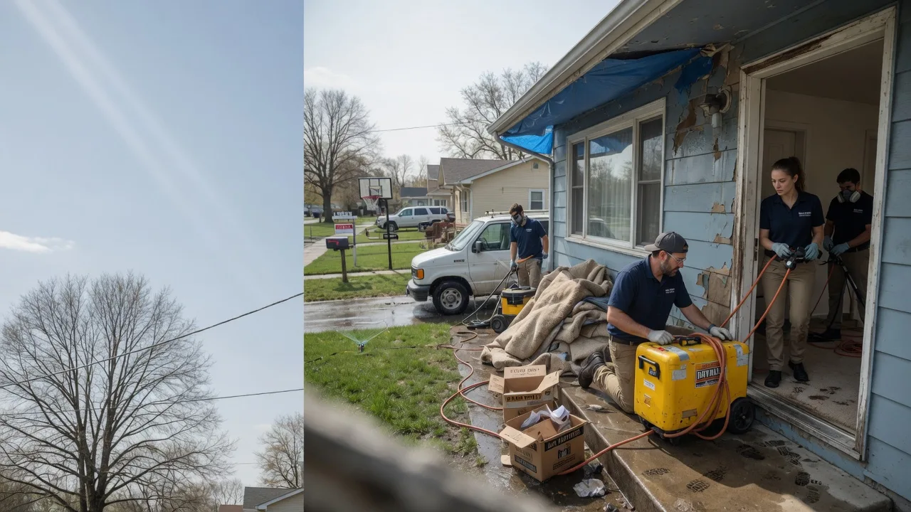Basement Flood Cleanup in Hewitt, TX near me
